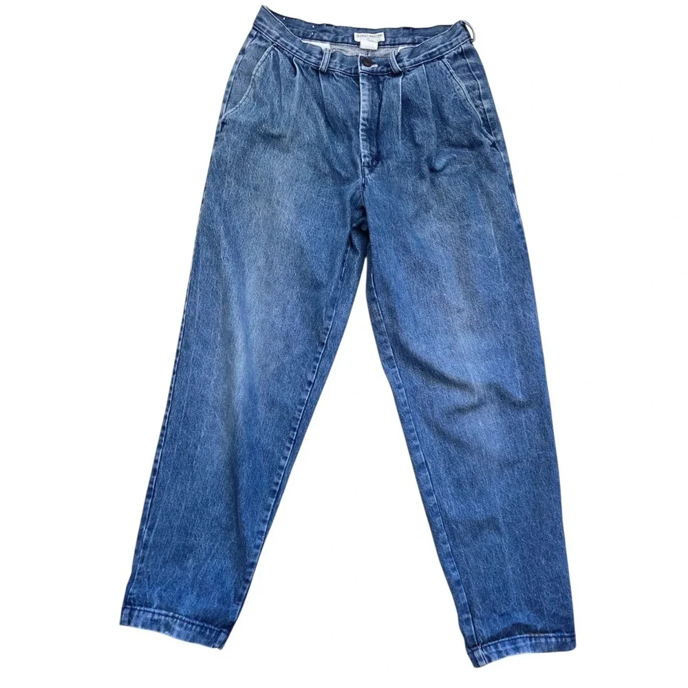 Vintage‎ 1980's Guess Jeans USA Georges Marciano Pleated Relaxed Men's W30 L32